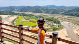 [두바퀴로 달리는 경북도 명품길 2천km] (1)예천~안동 회룡포 나루길 75km