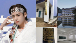 방탄소년단 뷔 中팬들, 태형 희망 초등학교 2호 건립…급이 다른 서포트