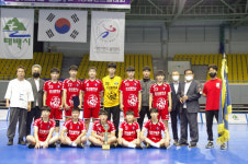 경북 구미 선산중학교 남자 핸드볼부, 전국종합핸드볼대회 우승차지