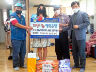 하늘어린이집, 폭염 대비 경로당 방문