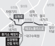 허가 내준 요양병원 코앞 지하터널 환기소 짓는다는 대구시