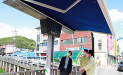 오도창군수, 폭염 예방시설 현장 점검