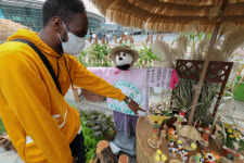[포토뉴스] 도심 속 텃밭에서 힐링을, 동대구역 광장 내 도심 속 힐링농장 조성 눈길