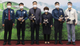 경북 영천경찰서 ‘소중한 동료 직원’ 6명 선정 포상