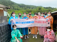 경주서라벌여중 늘보자원봉사단, 홀몸 어르신에 연탄 1천장 배달
