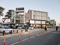 부산 기장의 풀하우스카페, 밥알 쑥 인절미로 유명세