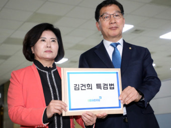 민주 '김건희 특별법' 발의…국힘 