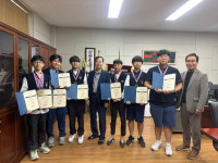 오성중 학생들, 2023 유로매스사이언스 컨퍼런스서 우수한 성적 거둬