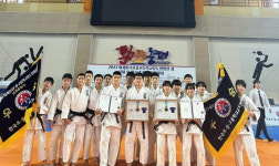구미 도개중 유도부, 창단 첫 남·여 동반 우승 쾌거