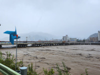 [태풍 카눈] 감천 김천교 홍수주의보 발령