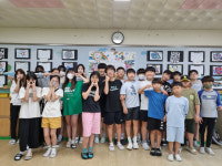 4년 전 큰 화재 겪은 안동강남초 학생들 손 편지 소방관님 감사합니다
