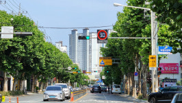 심야시간 스쿨존 제한속도 50km/h…대구 동구 신암초교 교차로 시범 실시