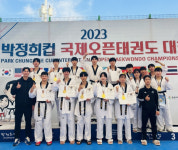경운대 태권도부, ‘2023 박정희컵 국제오픈태권도 대회서 메달 휩쓸어