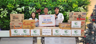 경북 칠곡군 배울태권도장…어려운 이웃들에게 라면 전달