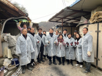 영주 문수면 지역사회보장협의체, 취약계층 4가구에 연탄 2천장 지원
