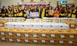 국제라이온스협회 356-A[대구]지구 제1지역, 중구청에 이웃돕기 성품 1,500만원 상당 기탁