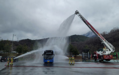 대구 달성소방서, 전기버스 화재 대비 합동 소방훈련