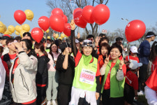 [포토뉴스] 대구행복진흥원 대구국제마라톤대회 참가, 시민들에게 행복에너지 전달