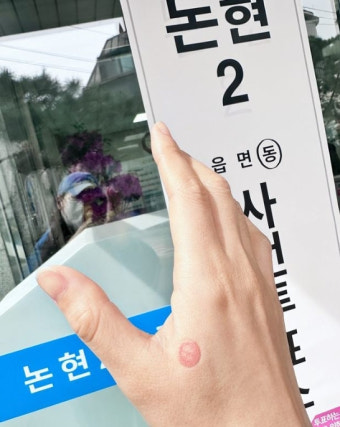 파란옷 투표 논란 김규리 폭발 