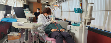 국민건강보험공단 대구경북지역본부, 울릉도서 사랑담은 봉사 전개