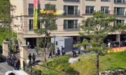안동 한 빌라 유치권자와 분양 대행업체 간 충돌… 경찰, 비상 대기 중