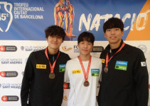 김민섭(경북체육회), 접영 200m서 세계기록자 제치고 우승 파란