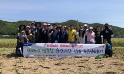 농관원·농협·새의성농협, 5일 의성서 농촌일손돕기 펼쳐