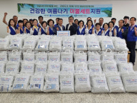 한국자유총연맹 대구동구지회, 건강한 여름나기 이불세트 지원