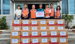 한전 경북본부, 안동 임동면 수해 피해 주민 긴급지원