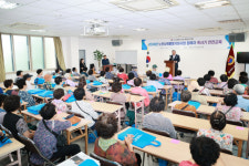 예천군, 노인사회활동 참여자 혹서기 안전‧직무 교육 실시
