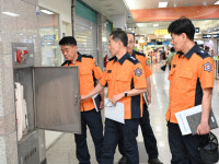 대구서부소방서, 두류역 화재안전관리 강화 현장지도