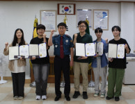 대구북부경찰서, 영진전문대학 교수·학생들에 감사장 수여