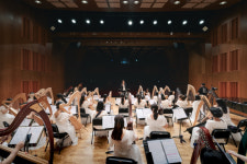 국제하프협회, 하프 오케스트라 여행 첫 창단 공연 실시