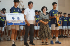 축구부 창단 42년만에 전국대회 우승한 풍기중학교 6일 우승 환영행사 펼쳐