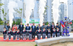 영주시 가흥어린이테마공원 개장…공원, 도서관, 지하주차장(98면) 갖춘 복합시설