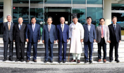 정세균 소수서원 원장, 동양대학교 방문