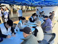 대구시의사회, 두류공원서 건강상담·행복한 밥상 행사 열어