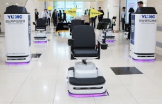 대학병원 의료물품 로봇이 옮긴다 대동모빌리티, 영남대병원서 메디컬 로봇 실증