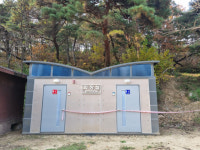 대구 동구청, 문화재보호구역에 무허가로 뜬금 화장실 공사