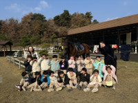 [포토뉴스] 말 타고 이랴 안동강남초 병설유치원 승마 체험