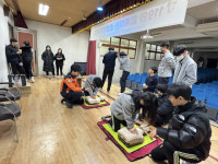 대구북부소방서, 대구일중학교 축제서 소방안전체험 부스 운영