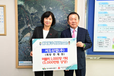 서도산업(주), 동구청에 머플러 1천장(3천만원 상당) 기탁