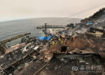 [포토뉴스] 영덕서 산불실종자 구조 작업 벌이는 소방대원