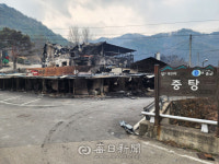 하룻밤 새 30여 채 불탔다…폐허 된 청송달기약수터 상가들 [영상]