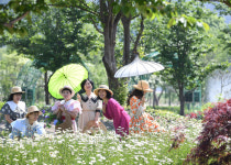 거창한 봄 날, 거창창포원에서 휴식과 봄을 만끽하세요!