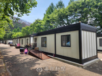 청송 산불 이재민 조립주택 90% 설치…전원 입주 초읽기