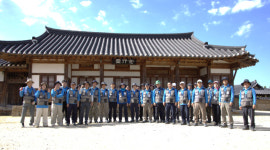 경북북부문화유산돌봄센터, 하회마을 일대서 합동 정비활동