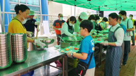 안동시자원봉사센터, 주말무료급식, 행복한 사랑방 운영