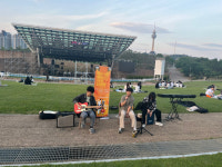 코오롱야외음악당에서 청년 버스커와 함께하는 가을 저녁 힐링 음악회