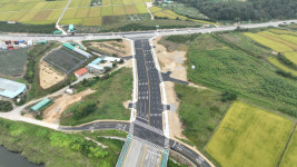 구미시, 10년 묵은 숙원 금전~임천리 도로 개통